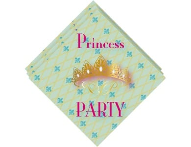 Haza Witbaard Servietten Princess Party, 20St.