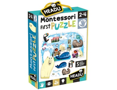 Montessori Puzzle Nordpol