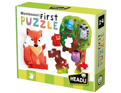Puzzle-Spiel Wald