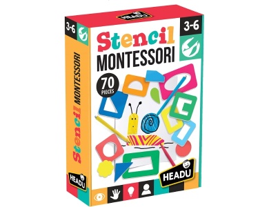 Montessori Stencil 3-6 Jahre