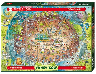 HEYE Funky Zoo Cosmic Habitat (1000Teile)