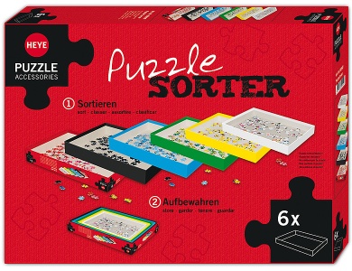 Puzzle Sortierer Boxen 6Teile