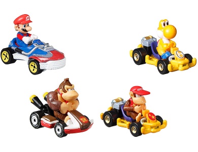 Hot Wheels Super Mario Die-Cast 4er-Pack #5 (1:64)