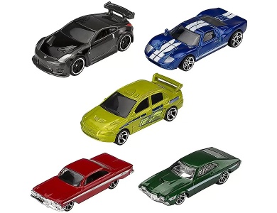 5er Geschenkset Fast & Furious 1:64