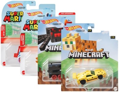 Hot Wheels Character Car Gaming Sortiment - 1:64