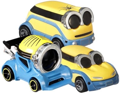 Hot Wheels Minions Character Car Sortiment - 1:55