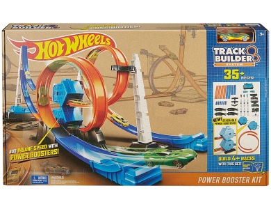 Hot Wheels Doppel-Booster Powerbahn