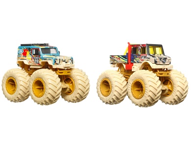 Demolition Doubles Land Rover vs. Unimog 1:64