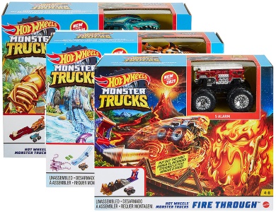 Hot Wheels Monster Trucks Spielset - 1:64