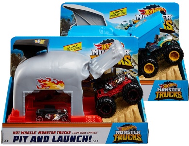Hot Wheels Monster Trucks 1:64 Startrampe Spielset