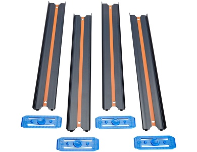 Unlimited Straight Track Schwarz 90cm