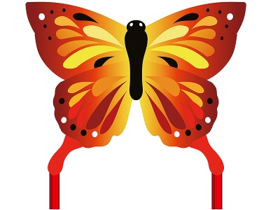 Butterfly Sunrise Kite