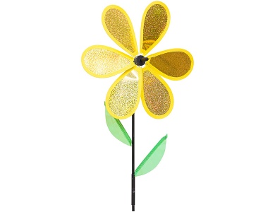 Windrad Yellow Flower 28cm