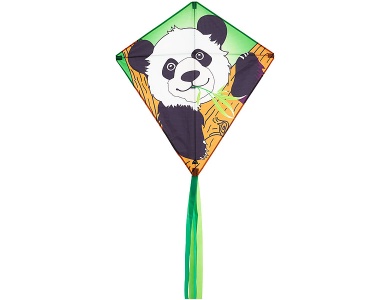Drachen Panda 68x68cm