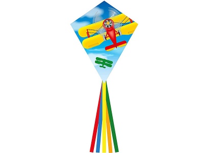 Kinderdrachen Eddy Classic Biplane