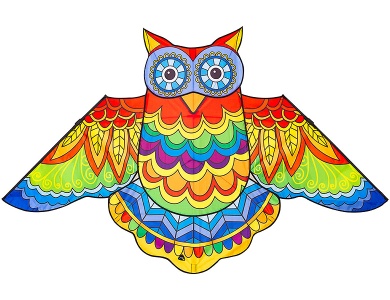 Jazzy Owl Kite
