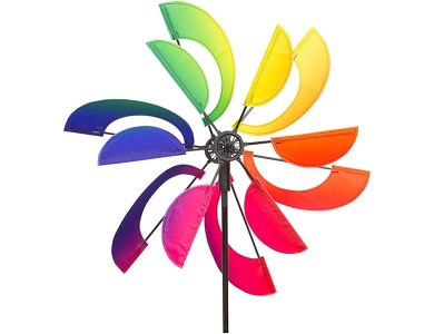 HQ Invento Windspiele Windmill Rainbow Swirl