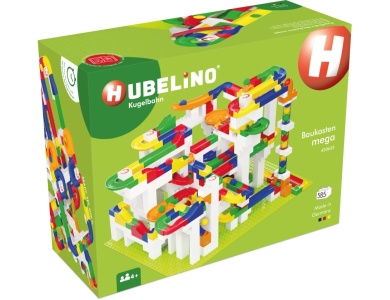 Hubelino Kugelbahn Baukasten Mega (585Teile)