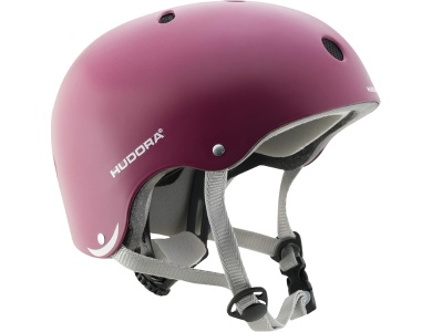 Hudora Skatehelm - Beere M (56-60)