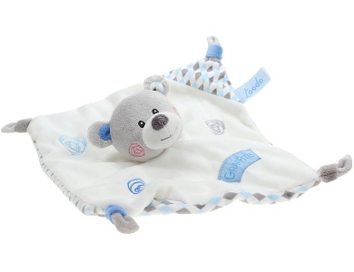 Bär Nuscheli Blau 25cm