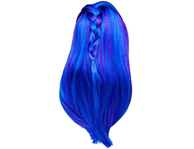 I'm a Girly Blaue lange Percke
