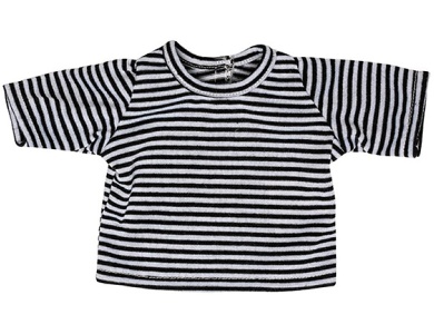 I'm a Girly Shirt gestreift (48cm)
