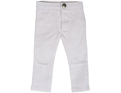 I'm a Girly Skinny Jeans Weiss (48cm)