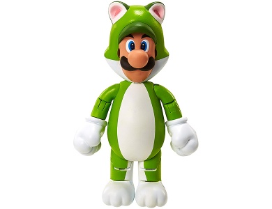 Cat Luigi & Super Ball 10cm