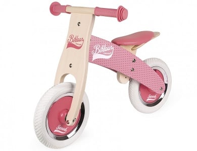Mein erstes Holzlaufrad Pink