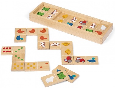 Domino Bauernhof 28Teile