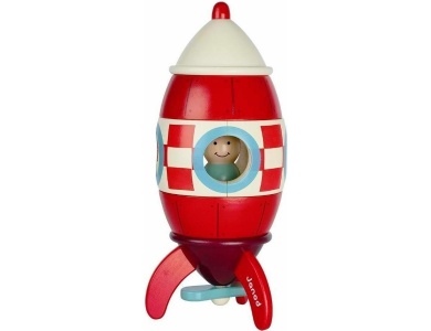 Magnetbausatz Rakete