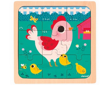Henriette das Huhn 9Teile