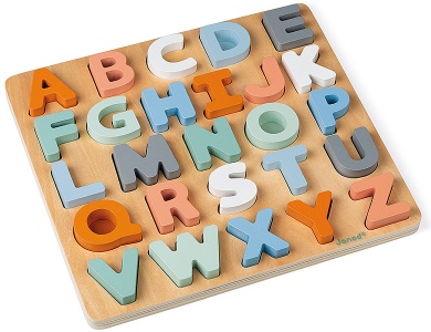 Alphabet mit Kreidetafel 26Teile