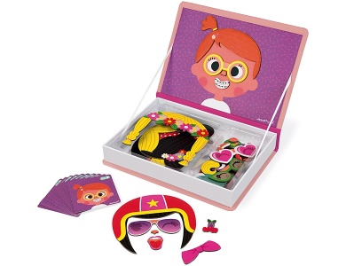 Magnetbuch Crazy Face Girls 55Teile