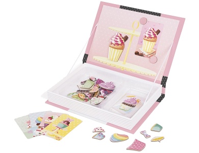Magnetbuch Cup Cakes 50Teile