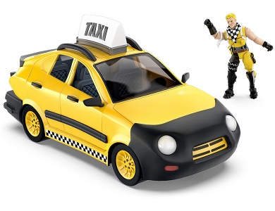 Jazwares Taxi Cab Joy Ride