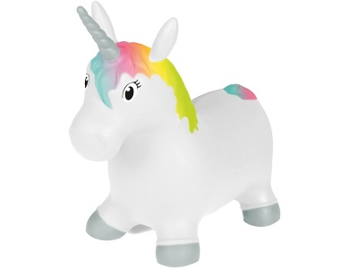 Hüpftier Einhorn