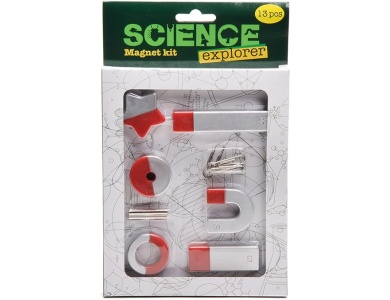 Johntoy Science Explorer Magnet-Set, 13-tlg.