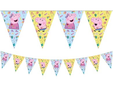 Procos Wimpelkette Peppa Pig 2.3m