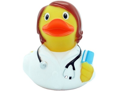 Badeente Ärztin
