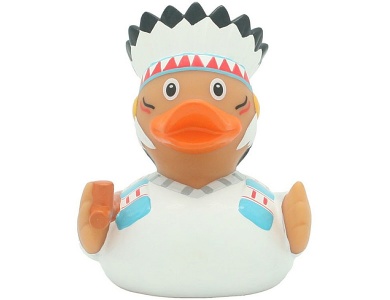 Badeente Häuptling
