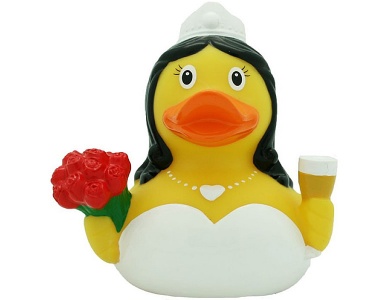 Badeente Braut