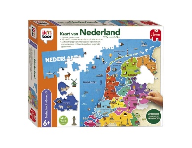 Jumbo Ich lerne Karte der Niederlande