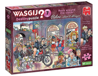 Wasgij Retro Destiny 7 - Rock around the clock 1000Teile
