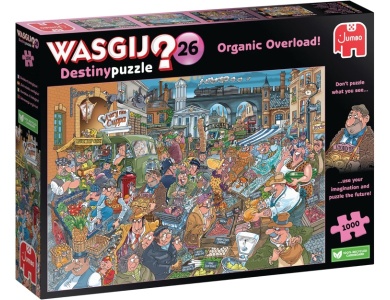 Jumbo Wasgij Destiny 26 Puzzle  Voller Bio!, 1000 Teile.