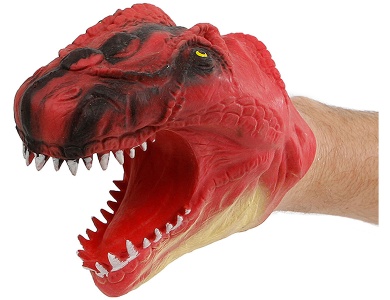 Dino Handpuppe