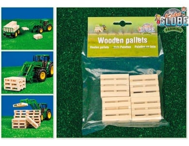 Kids Globe Holzpaletten 1:32, 8 Stk.