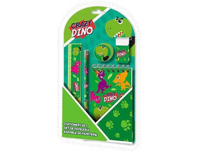 Kids Licensing Crazy Dino Schreibset (5Teile)