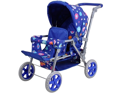 Zwillingswagen Big Twin Blau