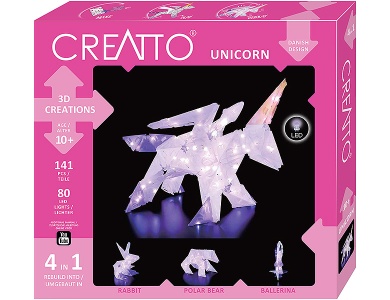 Kosmos Creatto Leuchtendes 3D-Einhorn